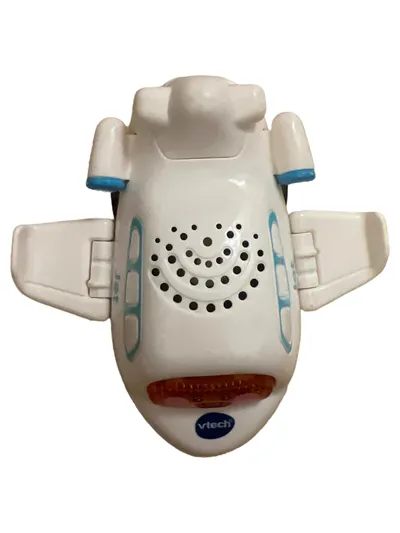 VTech Spielzeug Flugzeug Kinder Lernspielzeug Weiß Kunststoff 10cm