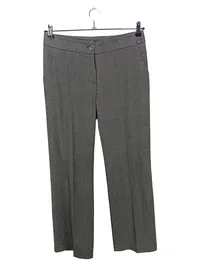 Cinque Damen Anzughose Gr. 38 Grau Business Fischgrätenmuster Elegant 1