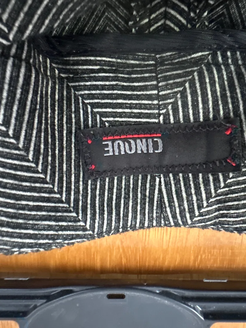 Cinque Damen Anzughose Gr. 38 Grau Business Fischgrätenmuster Elegant 2