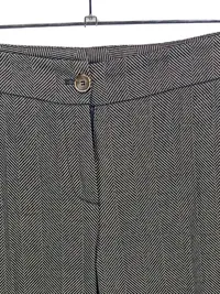 Cinque Damen Anzughose Gr. 38 Grau Business Fischgrätenmuster Elegant 3