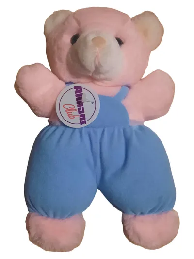 Althans Club Teddybär Baby Kuscheltier Plüschtier Uni Pink 27cm
