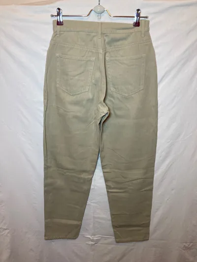 Eddie Bauer Damen Stoffhose Beige W26/34 XS Baumwolle Casual