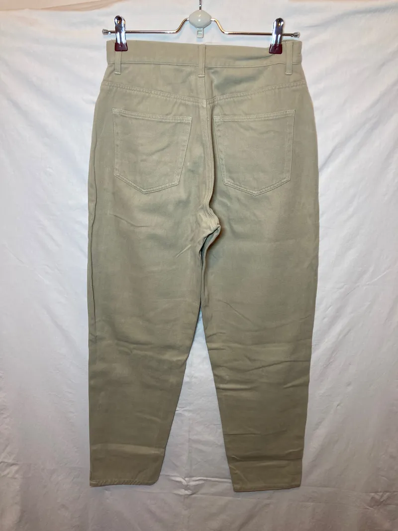 Eddie Bauer Damen Stoffhose Beige W26/34 XS Baumwolle Casual 2