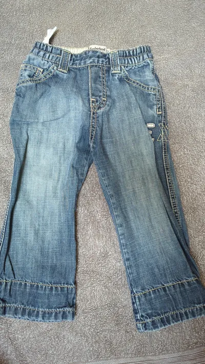Timberland Kinder Jeans Regular Fit Blau Gr. 80 Baumwolle Casual