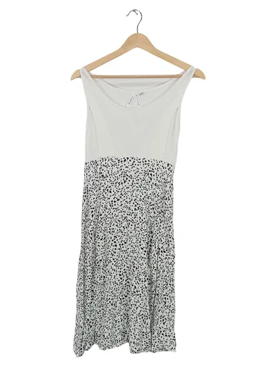 Seraphine Freizeitkleid Damen Gr. 36/S Weiß Casual Abstrakt Muster