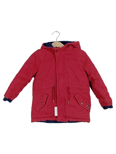 Sergent Major Kinder Parka Winterjacke Rot Gr. 98 Kapuze