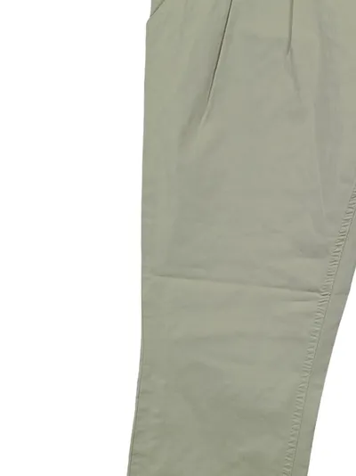 BRAX Damen Stoffhose Chino Gr. 36 W28 Grün Baumwolle Bundfalte