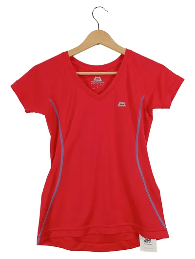 MOUNTAIN EQUIPMENT Damen Sport Shirt Gr. 34;XS Rot Polyester Outdoor