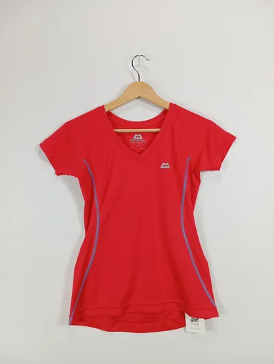 MOUNTAIN EQUIPMENT Damen Sport Shirt Gr. 34;XS Rot Polyester Outdoor