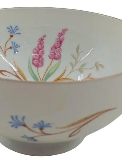 Eschenbach Suppentasse Porzellan Klassisch Weiß Blumenmuster Alltag