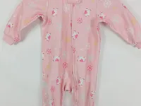 CIRCO Baby Mädchen Schlafanzug Strampler Fleece Rosa 18 Monate / Gr. 86 Winter 2