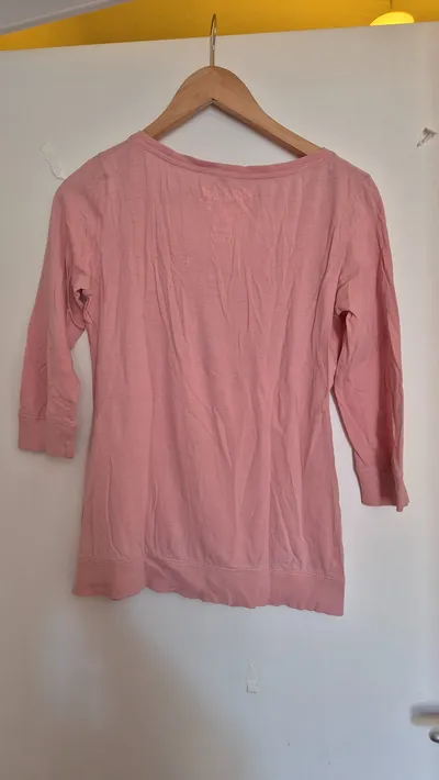 Blind Date Damen T-Shirt Rosa Gr. 38/M Casual 3/4-Arm Shirt