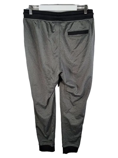 Under Armour Jogginghose Herren L Grau Meliert Sport Freizeit Athleisure Hose