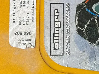 ÖLLINGER Light Schneeketten PKW Ringschneekette Ketten mit System