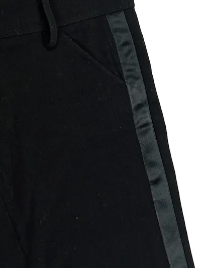 Denny Rose Damen Shorts Kurze Hose Gr. S Schwarz Elegant Galonstreifen W28
