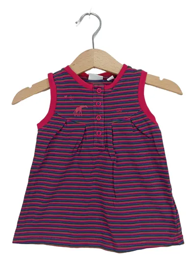Mexx Mädchen Freizeitkleid gestreift Tiermotive Pink Gr. 62