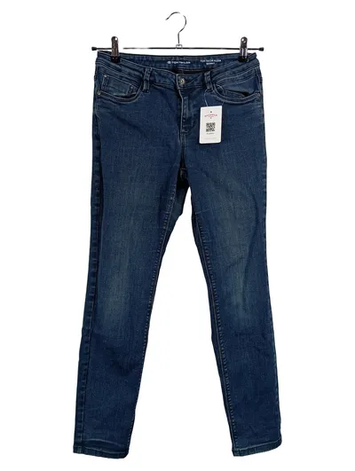 TOM TAILOR Damen Jeans Tapered Fit Alexa W29 Blau Casual