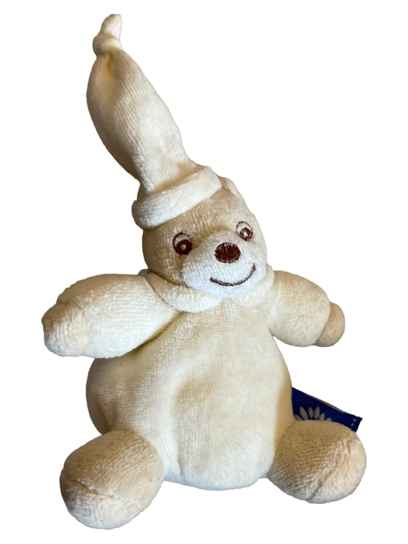 Bieco Hase mit Zipfelmütze Baby Kuscheltier Stofftier Beige 19cm 1
