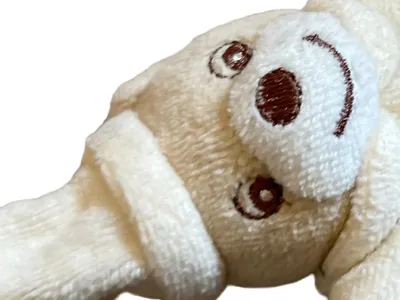 Bieco Hase mit Zipfelmütze Baby Kuscheltier Stofftier Beige 19cm