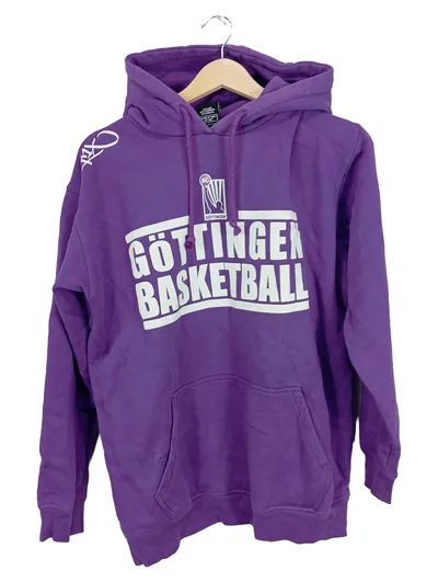 K1X Herren Kapuzenpullover Hoodie Basketball Göttingen Lila Gr. 48/M