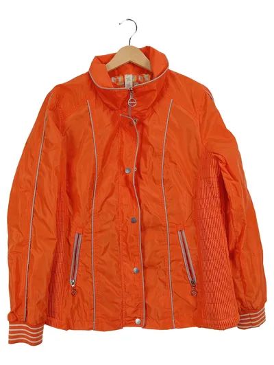 DAWID TOMASZEWSKI Damen Trainingsjacke Orange Gr. 42 Sportlich
