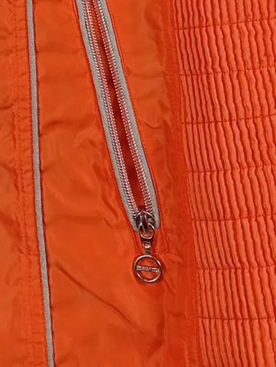 DAWID TOMASZEWSKI Damen Trainingsjacke Orange Gr. 42 Sportlich