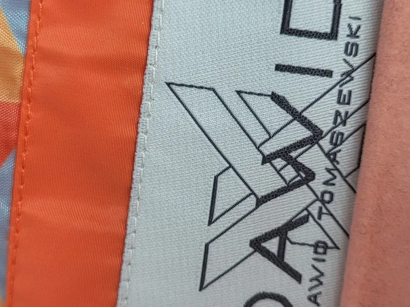 DAWID TOMASZEWSKI Damen Trainingsjacke Orange Gr. 42 Sportlich 5