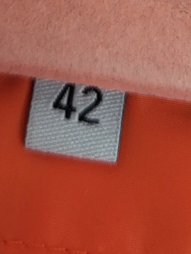 DAWID TOMASZEWSKI Damen Trainingsjacke Orange Gr. 42 Sportlich 6
