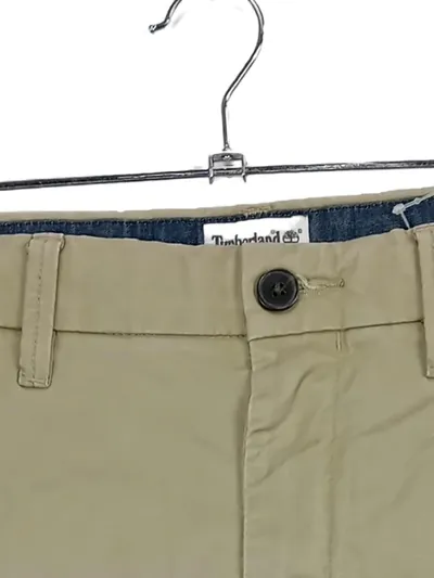Timberland Herren Shorts W31 Beige Casual Baumwolle Chino Bermuda