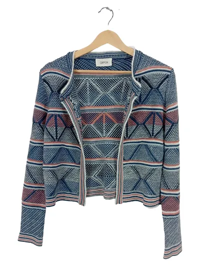 CARTOON Damen Strickjacke Gr. 36/S Mehrfarbig Grafisch