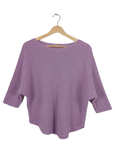 Amanti Damen Pullover Lila Casual Gr. S/M Strick