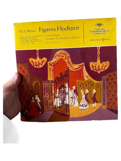 Mozart Le Nozze di Figaro Figaros Hochzeit Vinyl LP Deutsche Grammophon