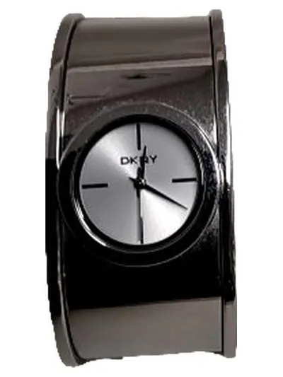 DKNY Damen Armbanduhr Silber Modern Elegant Metall 16cm