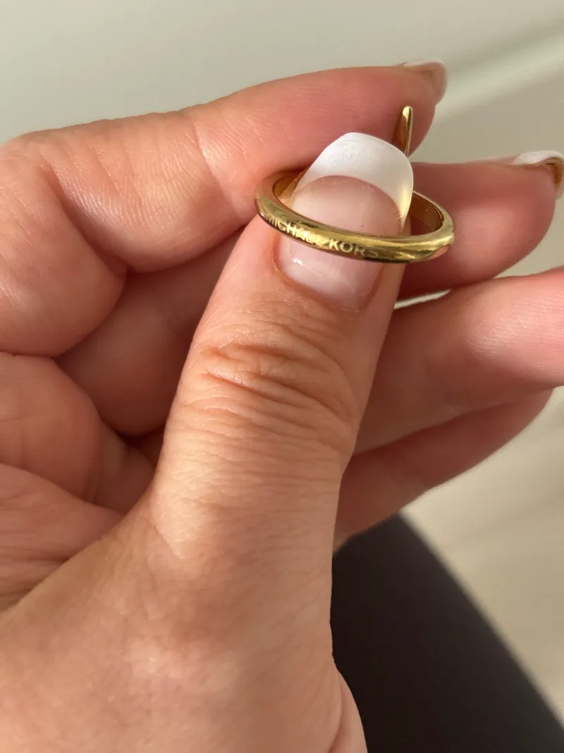 Michael Kors Damen Ring Gold Zirkonia Stab Design Gr. 48 Elegant 3