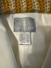 Fair Lady Damen Blazer Jacke Gr. 36 Weiß Elegant Business 4