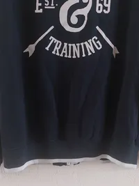 Boomerang Trainingsjacke Herren Gr. S Blau Sportlich Polyester Baumwolle 7