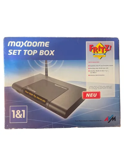AVM FRITZ! Media 8020 WLAN Media Streamer Schwarz