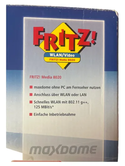 AVM FRITZ! Media 8020 WLAN Media Streamer Schwarz