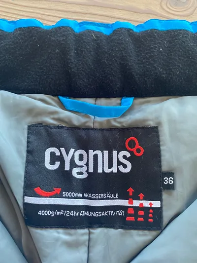 CYGNUS Damen Skihose Gr. 36 Blau Sportlich Wasserdicht Atmungsaktiv