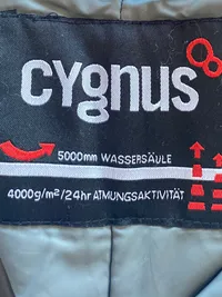 CYGNUS Damen Skihose Gr. 36 Blau Sportlich Wasserdicht Atmungsaktiv 3