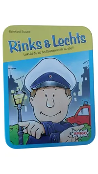 AMIGO Rinks & Lechts Lernspiel Reinhard Staupe Kinder Logik Farben ab 6 J. 1