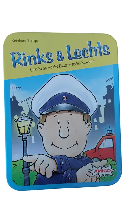 AMIGO Rinks & Lechts Lernspiel Reinhard Staupe Kinder Logik Farben ab 6 J.