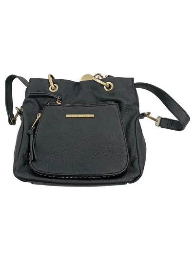 Steve Madden Damen Beuteltasche Handtasche Schwarz Modern Polyurethan