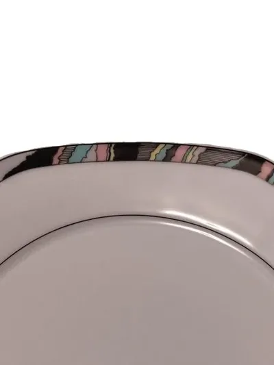 Eschenbach Unterteller Porzellan Weiß Modern Abstrakt 20cm