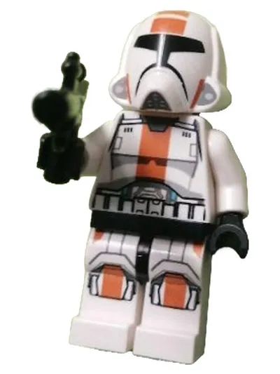 LEGO Star Wars Klonkrieger Figur weiß Minifigur
