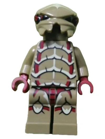 LEGO Minifigur Alien Insekt Krieger Figur Beige Kinder