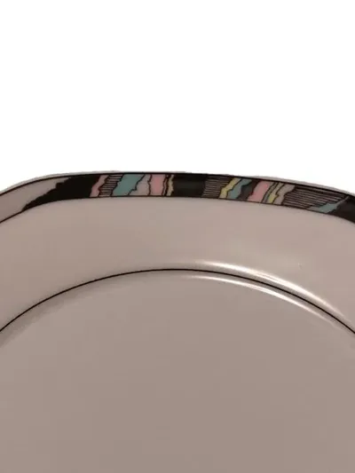 Eschenbach Porzellan Unterteller Abstrakt Weiß Modern 20 cm