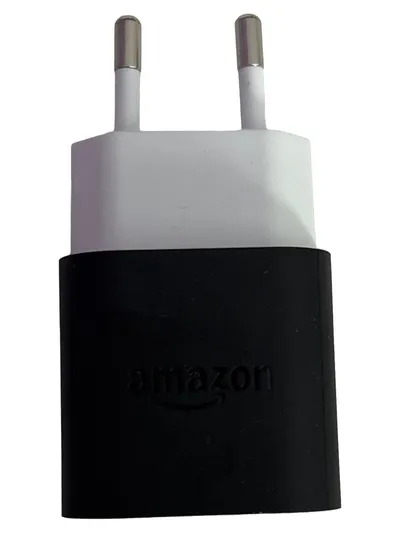 Amazon Steckdosenladegerät Netzteil USB Ladegerät Schwarz