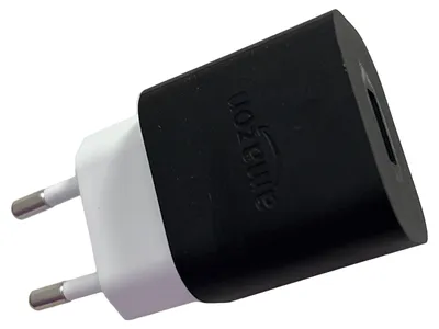 Amazon Steckdosenladegerät Netzteil USB Ladegerät Schwarz