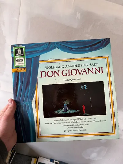 Mozart Don Giovanni Vinyl LP Odeon Stereo Hans Zanotelli Berliner Symphoniker